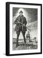 British Pheasant Hunter-null-Framed Art Print