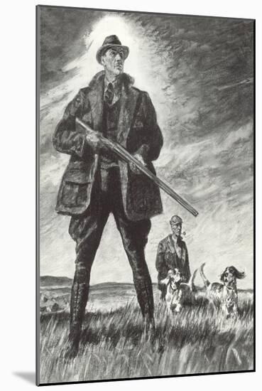 British Pheasant Hunter-null-Mounted Art Print
