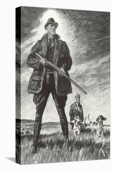British Pheasant Hunter-null-Stretched Canvas