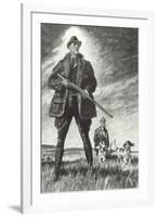 British Pheasant Hunter-null-Framed Art Print