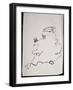 British Politics 1970s (ink on paper)-Ralph Steadman-Framed Giclee Print