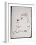 British Politics 1970s (ink on paper)-Ralph Steadman-Framed Giclee Print