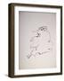 British Politics 1970s (ink on paper)-Ralph Steadman-Framed Giclee Print