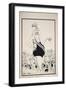 British Politics 1970s, Miss Dreamworld (drawing)-Ralph Steadman-Framed Giclee Print