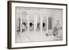 British Politics 1970s, Public Convenience, 1979 (drawing)-Ralph Steadman-Framed Giclee Print