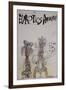 British Politics 1990s, Eurotics Anonymous, 1997 (drawing)-Ralph Steadman-Framed Giclee Print