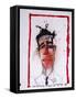 British Politics 2010s, Andy Burnham tries his Farage Smile, 2015 (drawing)-Ralph Steadman-Framed Stretched Canvas