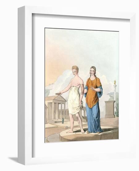 British Priestesses-Charles Hamilton Smith-Framed Art Print