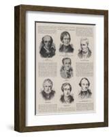 British Prime Ministers-Thomas Lawrence-Framed Giclee Print