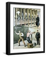 British Prison Life, 1907-null-Framed Giclee Print