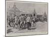 British Prisoners at Pretoria Changing Quarters-Frederic De Haenen-Mounted Giclee Print