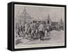 British Prisoners at Pretoria Changing Quarters-Frederic De Haenen-Framed Stretched Canvas