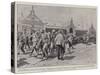 British Prisoners at Pretoria Changing Quarters-Frederic De Haenen-Stretched Canvas