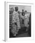 British Queen Elizabeth II with Azikwe Namdi During Her Visit to Nigeria-Carl Mydans-Framed Premium Photographic Print