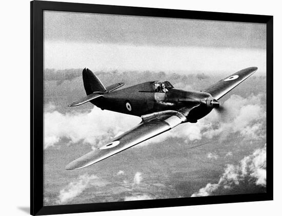 British RAF Hawker Hurricane-null-Framed Photographic Print