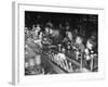 British Refugee Children Eating Ice Cream and Drinking Ginger Ale at a Soda Fountain-John Phillips-Framed Premium Photographic Print