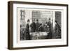 British Residents at Florence Signing an Address of Welcome to Her Majesty, 1888-null-Framed Giclee Print