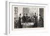 British Residents at Florence Signing an Address of Welcome to Her Majesty, 1888-null-Framed Giclee Print