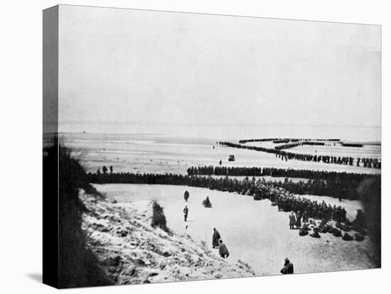 British Retreat from Dunkirk, World War 2, 1940-null-Stretched Canvas