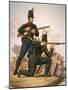 British Riflemen, 1813 (Colour Litho)-English-Mounted Giclee Print