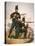 British Riflemen, 1813 (Colour Litho)-English-Stretched Canvas