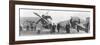 British Royal Flying Corps Aircraft under Repair, C1916-null-Framed Giclee Print