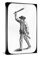 British Sailor Wielding a Club, 1779-Newton & Co-Stretched Canvas