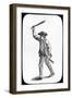 British Sailor Wielding a Club, 1779-Newton & Co-Framed Giclee Print