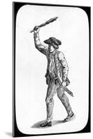 British Sailor Wielding a Club, 1779-Newton & Co-Mounted Giclee Print