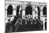 British Sailors Visiting the Doge's Palace, Venice, Italy, 1938-null-Mounted Giclee Print