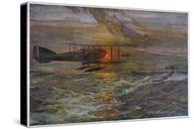 British Seaplane on Coastal Patrol-Fleming Williams-Stretched Canvas