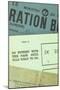 British Second World War Ration Book and Serviceman's Guide-Den Reader-Mounted Photographic Print