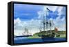 British Ship-John S. Smith-Framed Stretched Canvas