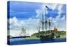 British Ship-John S. Smith-Stretched Canvas