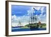 British Ship-John S. Smith-Framed Giclee Print