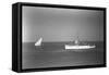 British Ships at Muscat, Oman-null-Framed Stretched Canvas