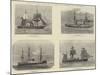 British Ships Engaged in the Bombardment of Alexandria-null-Mounted Giclee Print