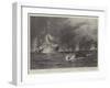 British Ships in American Waters-Fred T. Jane-Framed Giclee Print