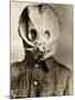 British Soldier in Gas Mask-null-Mounted Photographic Print
