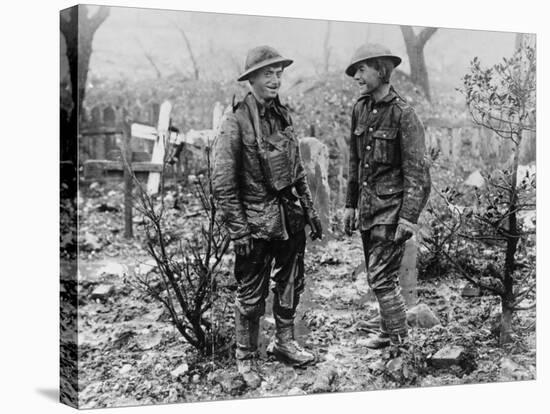 British Soldiers 1916-Robert Hunt-Stretched Canvas