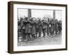 British Soldiers after Being Blinded by Mustard Gas-null-Framed Photographic Print