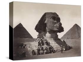 British Soldiers at the Sphinx-Bettmann-Stretched Canvas