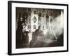 British Soldiers in Dorm Room-null-Framed Photographic Print