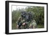 British Soldiers in Full NBC Protection Gear and a S6 Respirator-Stocktrek Images-Framed Photographic Print