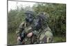 British Soldiers in Full NBC Protection Gear and a S6 Respirator-Stocktrek Images-Mounted Photographic Print