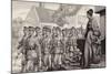 British Soldiers Marching-Pat Nicolle-Mounted Giclee Print