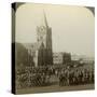 British Soldiers Reviewed by Lord Roberts, Public Square, Pretoria, South Africa, Boer War, 1900-Underwood & Underwood-Stretched Canvas