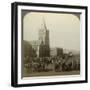British Soldiers Reviewed by Lord Roberts, Public Square, Pretoria, South Africa, Boer War, 1900-Underwood & Underwood-Framed Photographic Print
