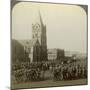 British Soldiers Reviewed by Lord Roberts, Public Square, Pretoria, South Africa, Boer War, 1900-Underwood & Underwood-Mounted Photographic Print