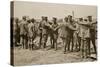 British Soldiers Searching German Prisoners, 1916-null-Stretched Canvas